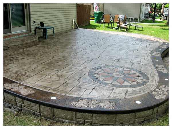 stamped concrete in charlotte nc