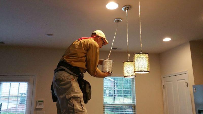 South Charlotte Handyman Service | Light Installation
